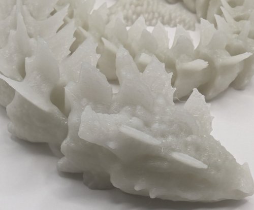 24 Inch Aquatic Dragon in Multi Color Glow in The Dark