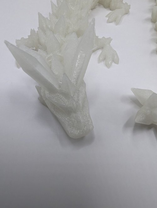 13.5 Inch Glow in The Dark Crystal Dragon