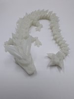 13.5 Inch Glow in The Dark Crystal Dragon